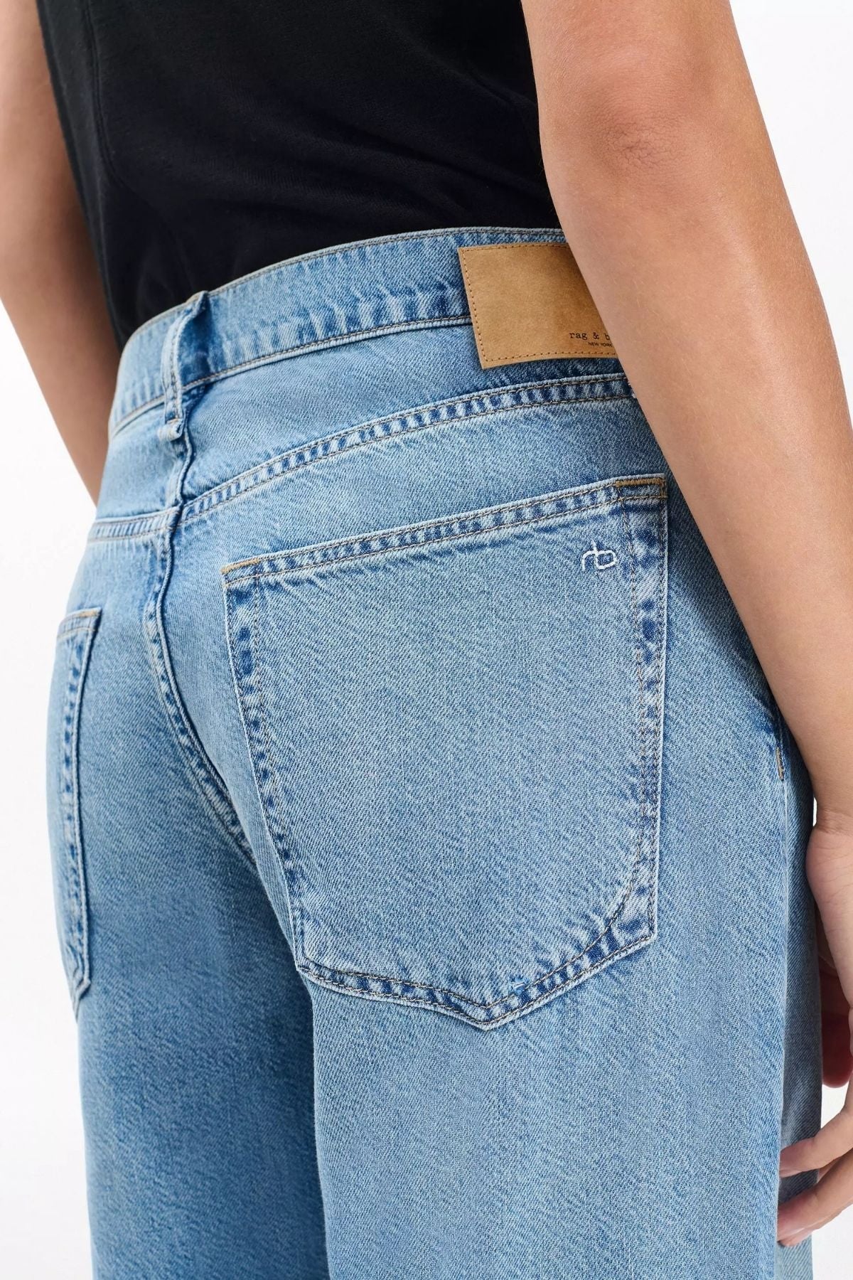 Rag & Bone Saige Ankle Relaxed Jeans - Ludlow - Image 5