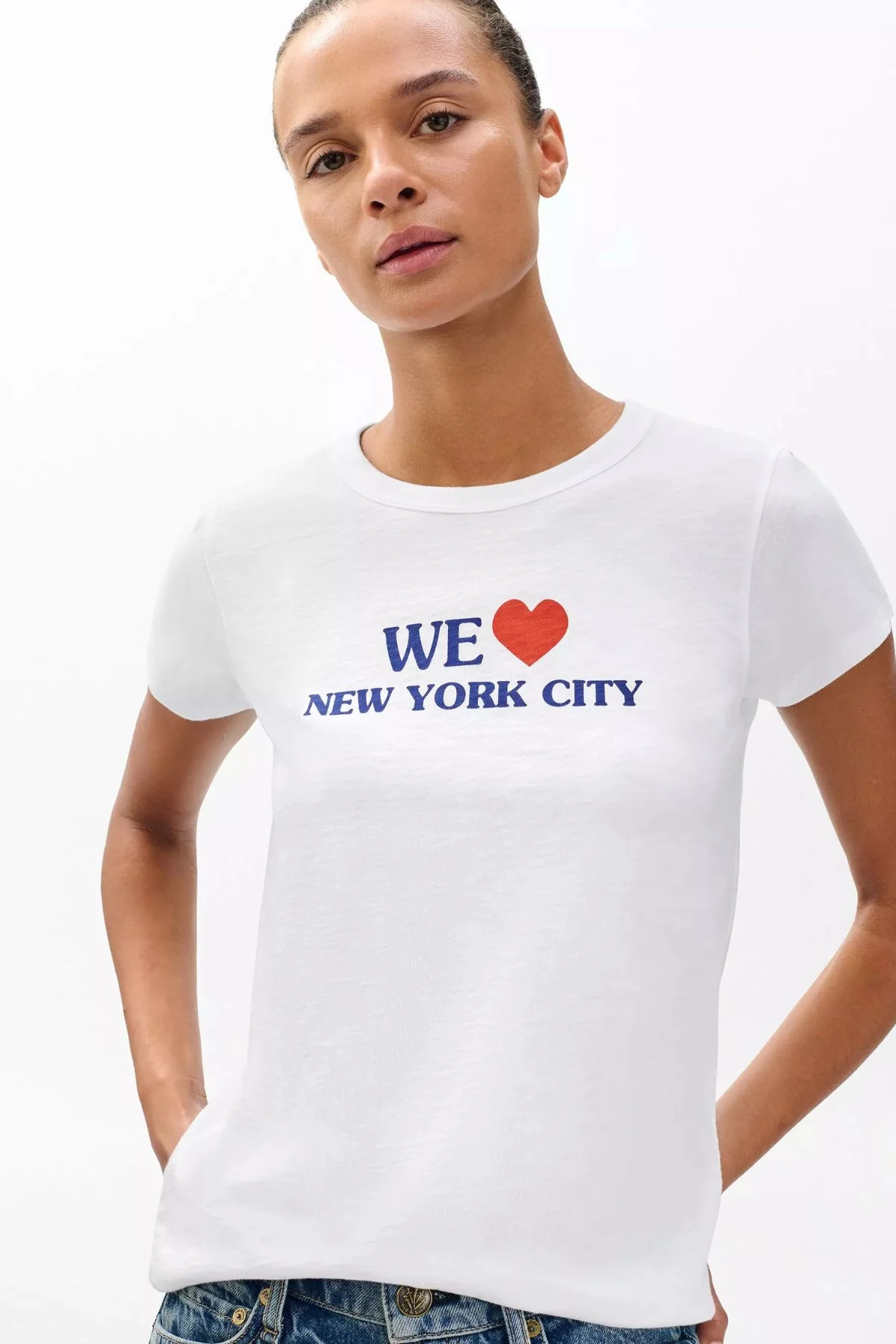 Rag & Bone We Heart NYC T-Shirt - White - Image 4