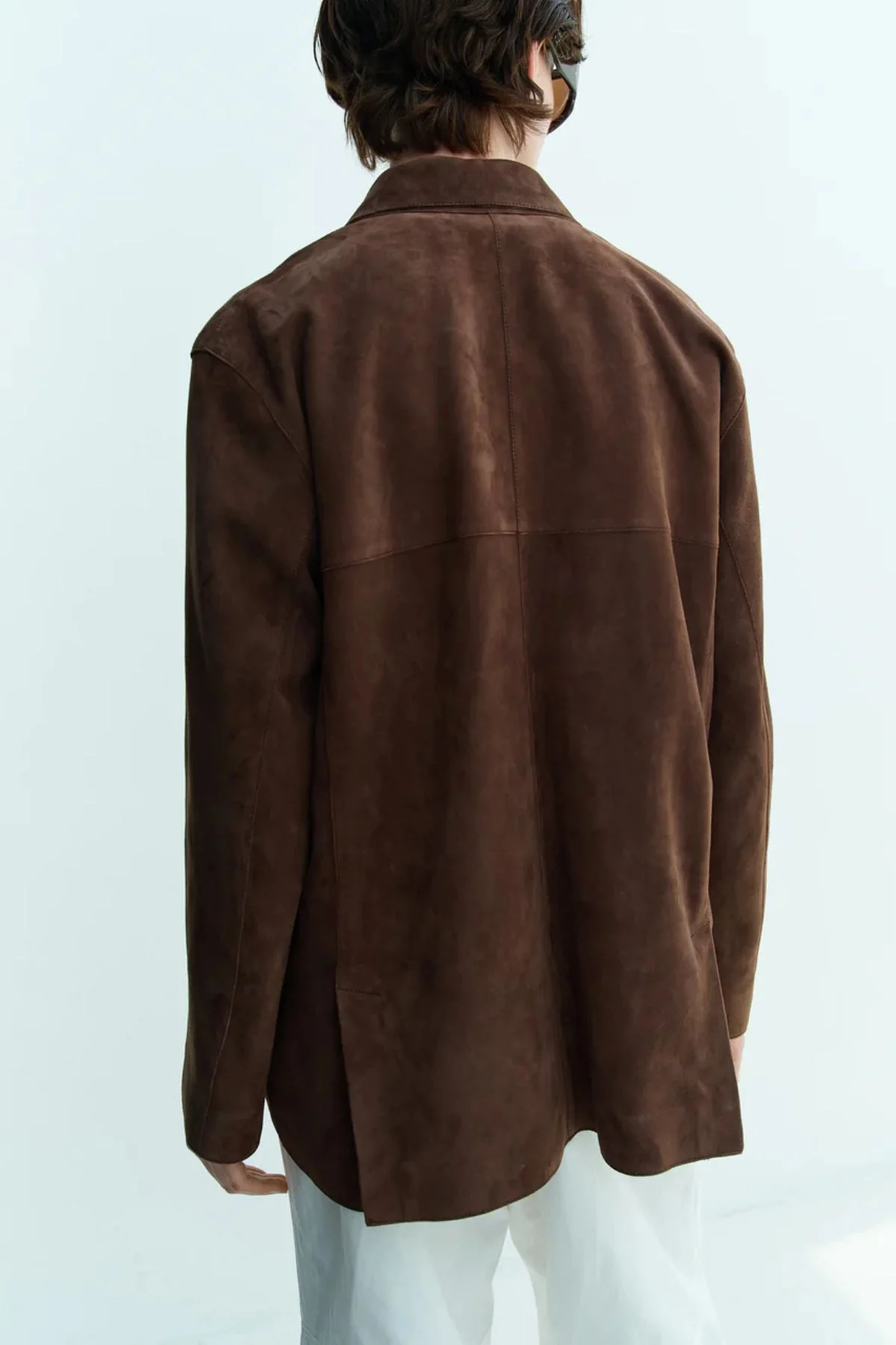Rika Studios Steve Suede Blazer - Hazelnut - Image 3