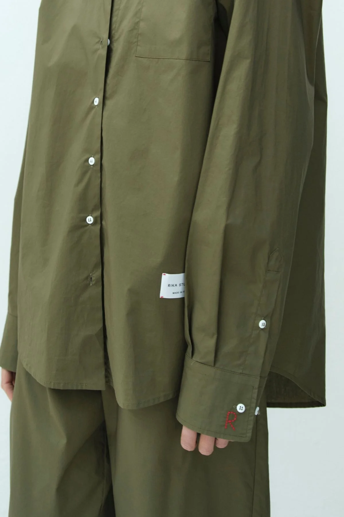 Rika Studios Blaze Shirt - Olive - Image 3