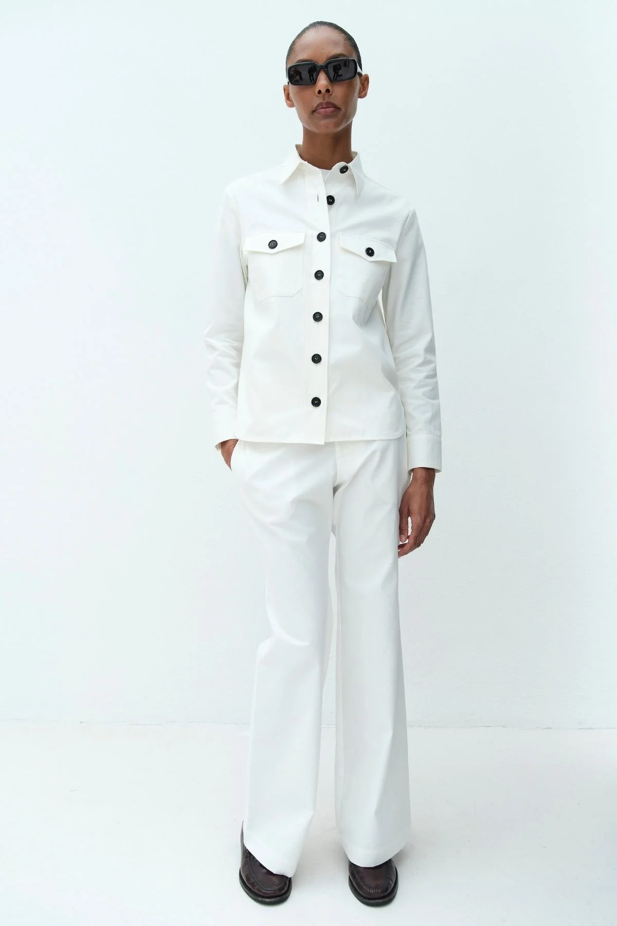 Rika Studios Bob Shirt - White
