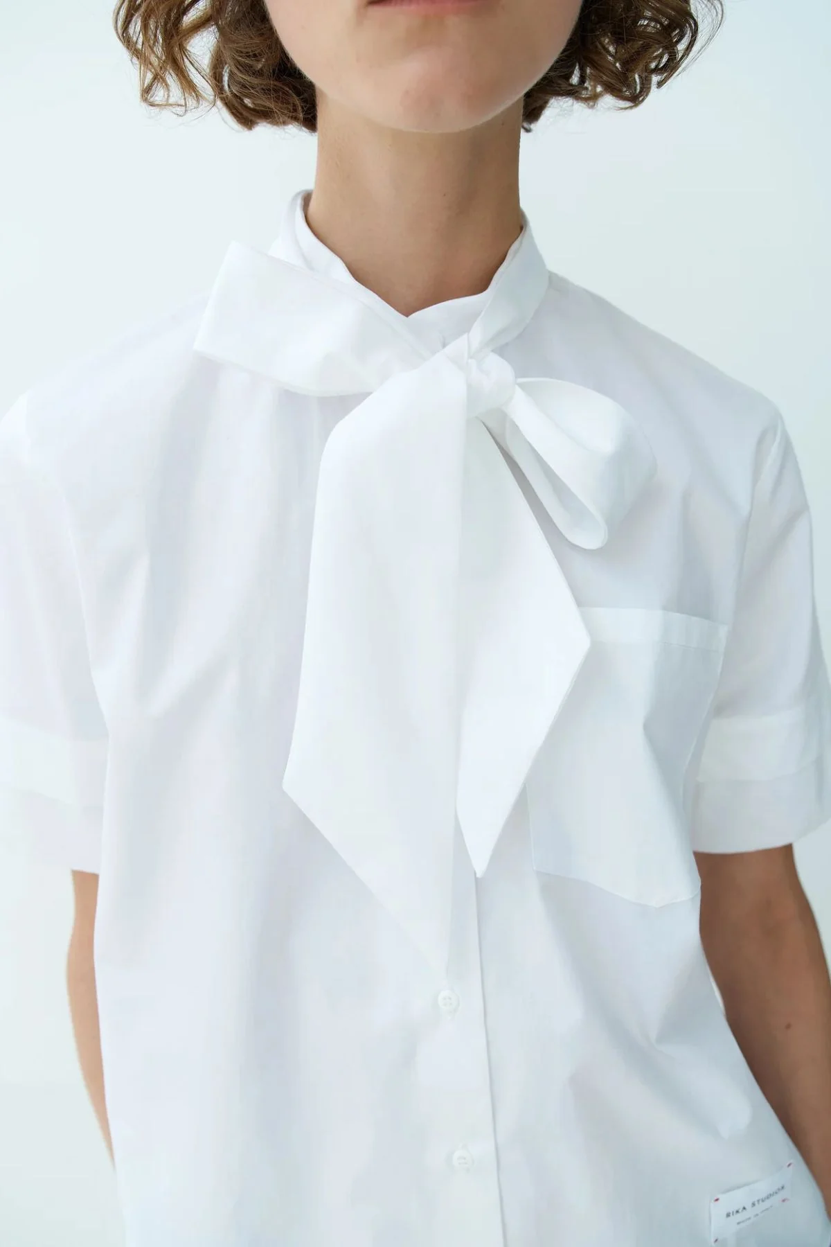 Rika Studios Carolina Short Sleeve Shirt - White - Image 3