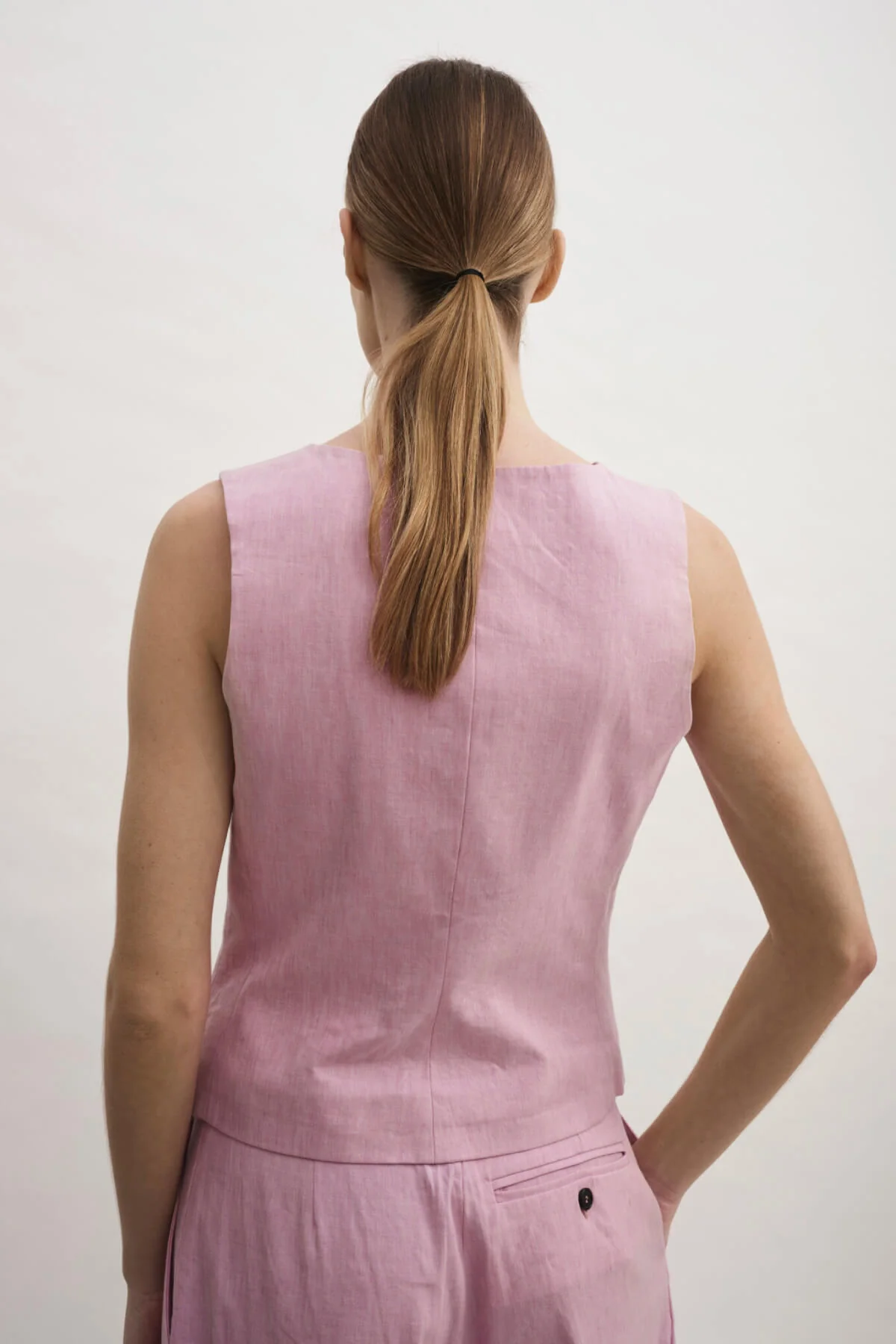 Rika Studios Fay Vest - Rose - Image 2