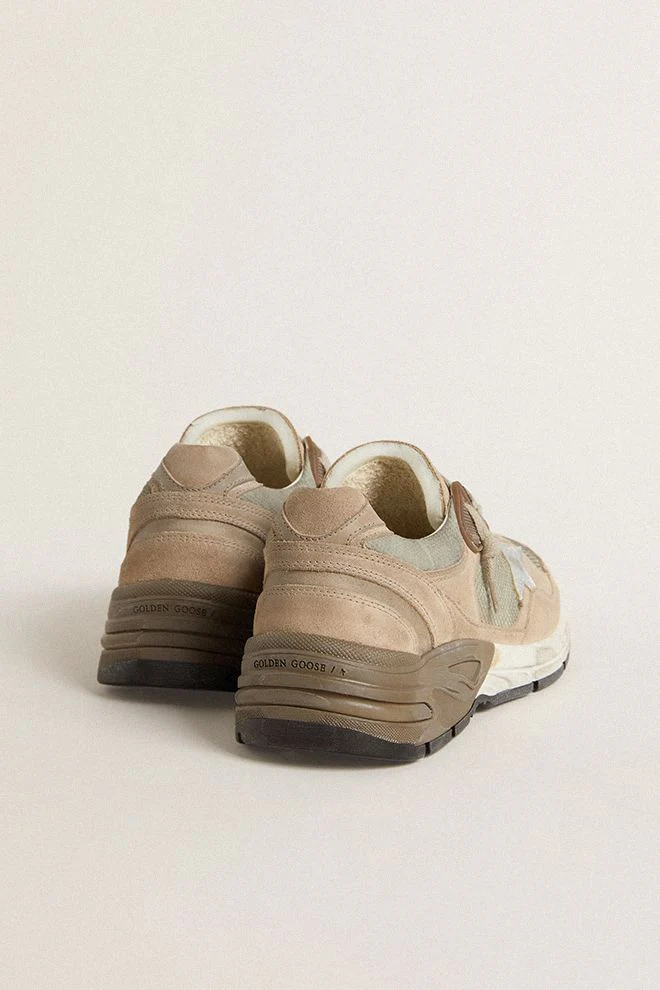 Golden Goose Dad Star - Beige/ Silver - Image 3