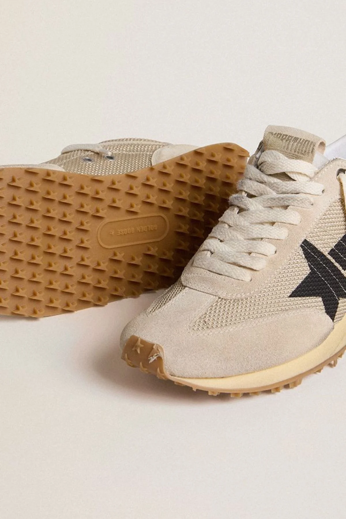 Golden Goose Running Marathon - Beige/ Black - Image 2
