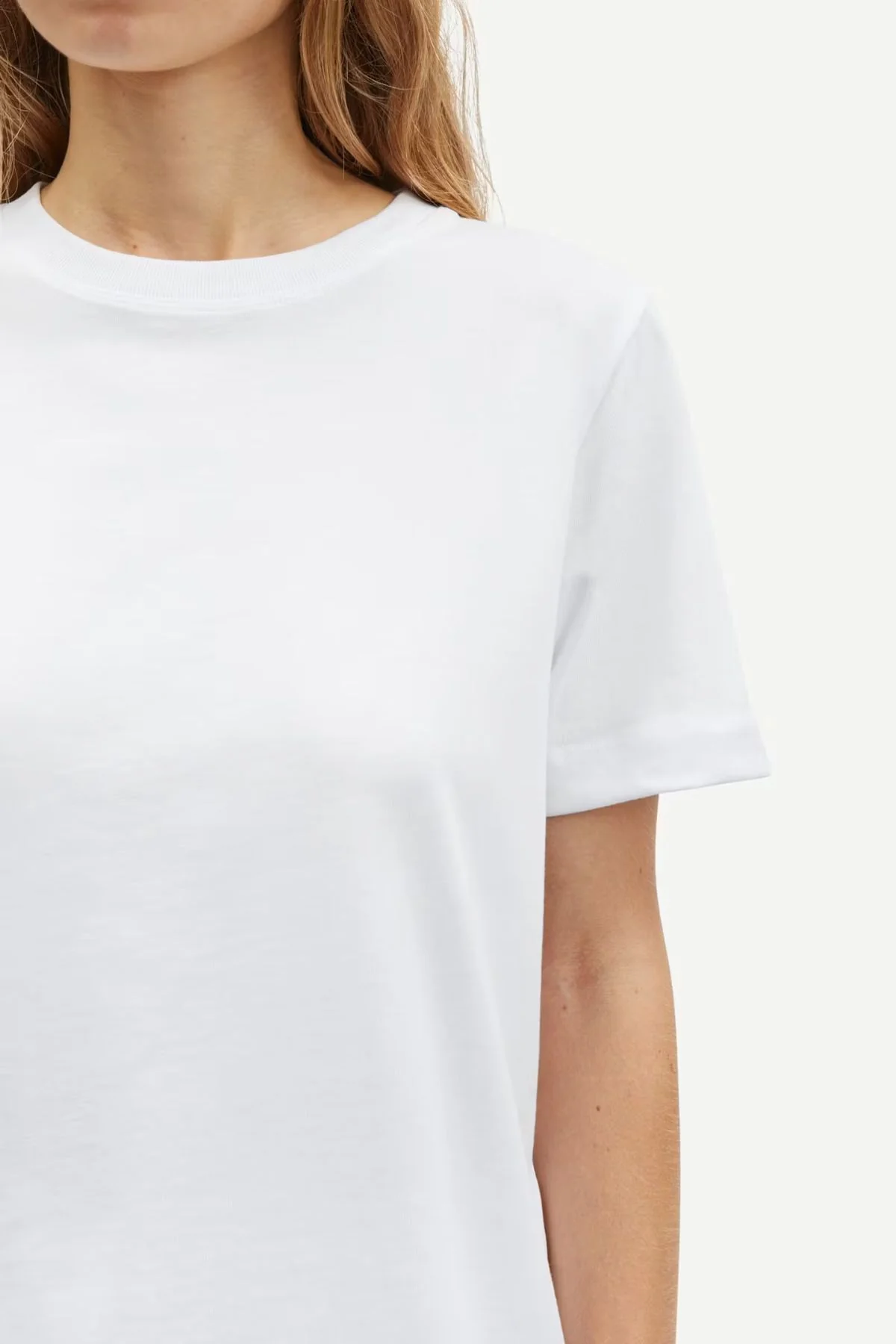 Samsøe Samsøe Camino T-Shirt - White - Image 5