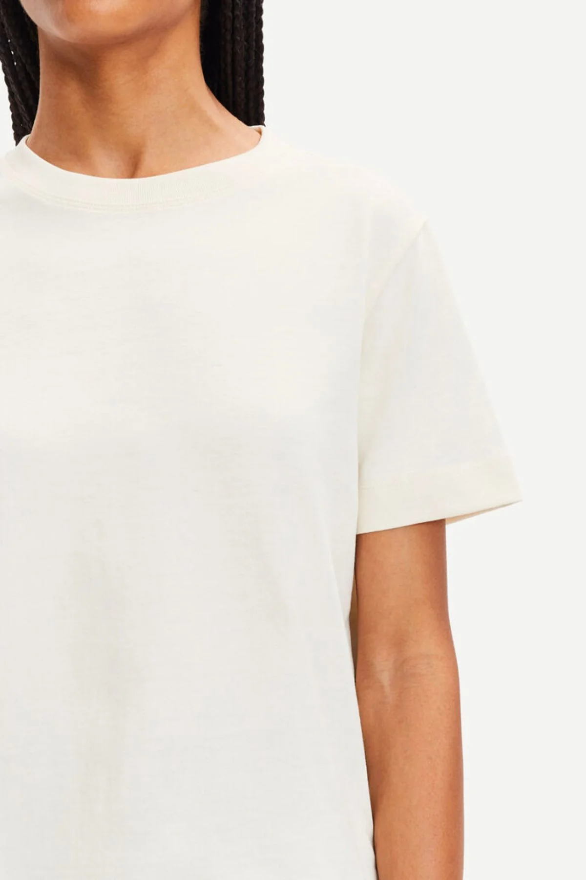 Samsøe Samsøe Camino T-Shirt - Clear Cream - Image 5