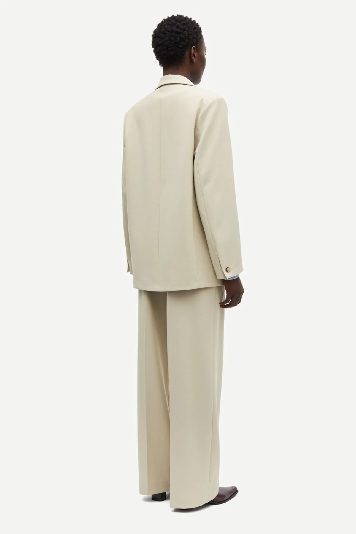 Samsøe Samsøe Haven Blazer - White Pepper - Image 7