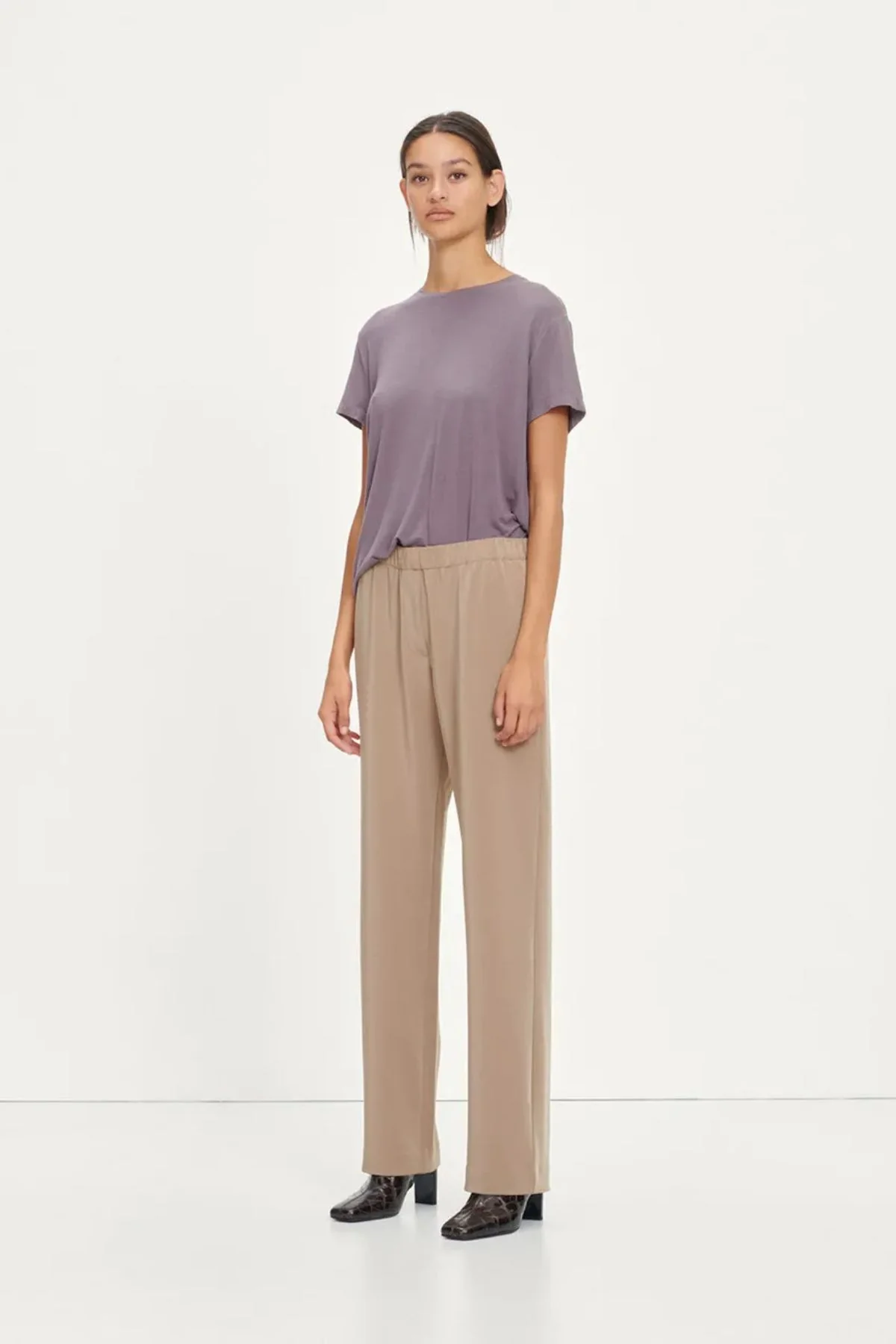Samsøe Samsøe Hoys Pant - Caribou - Image 2