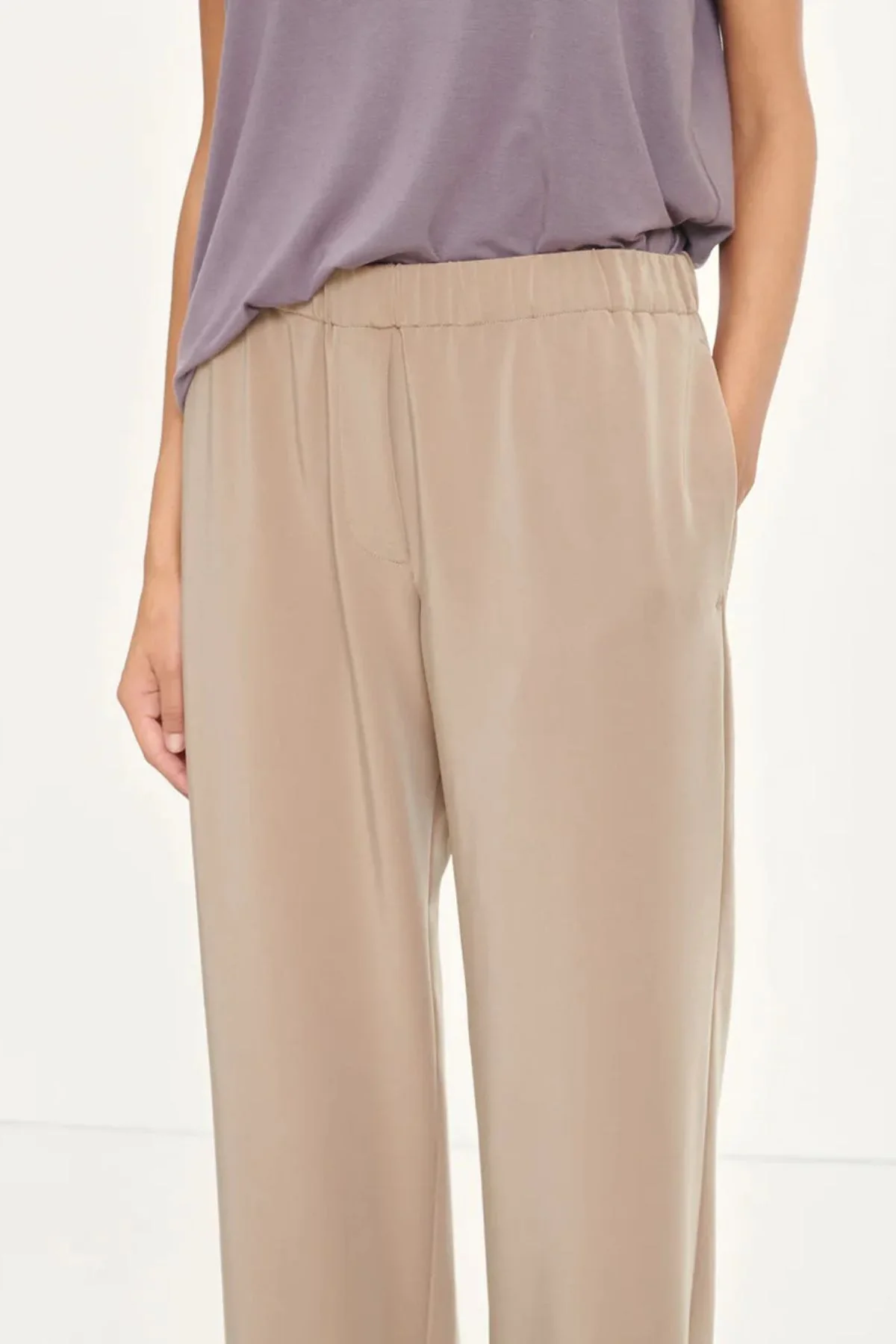 Samsøe Samsøe Hoys Pant - Caribou - Image 5
