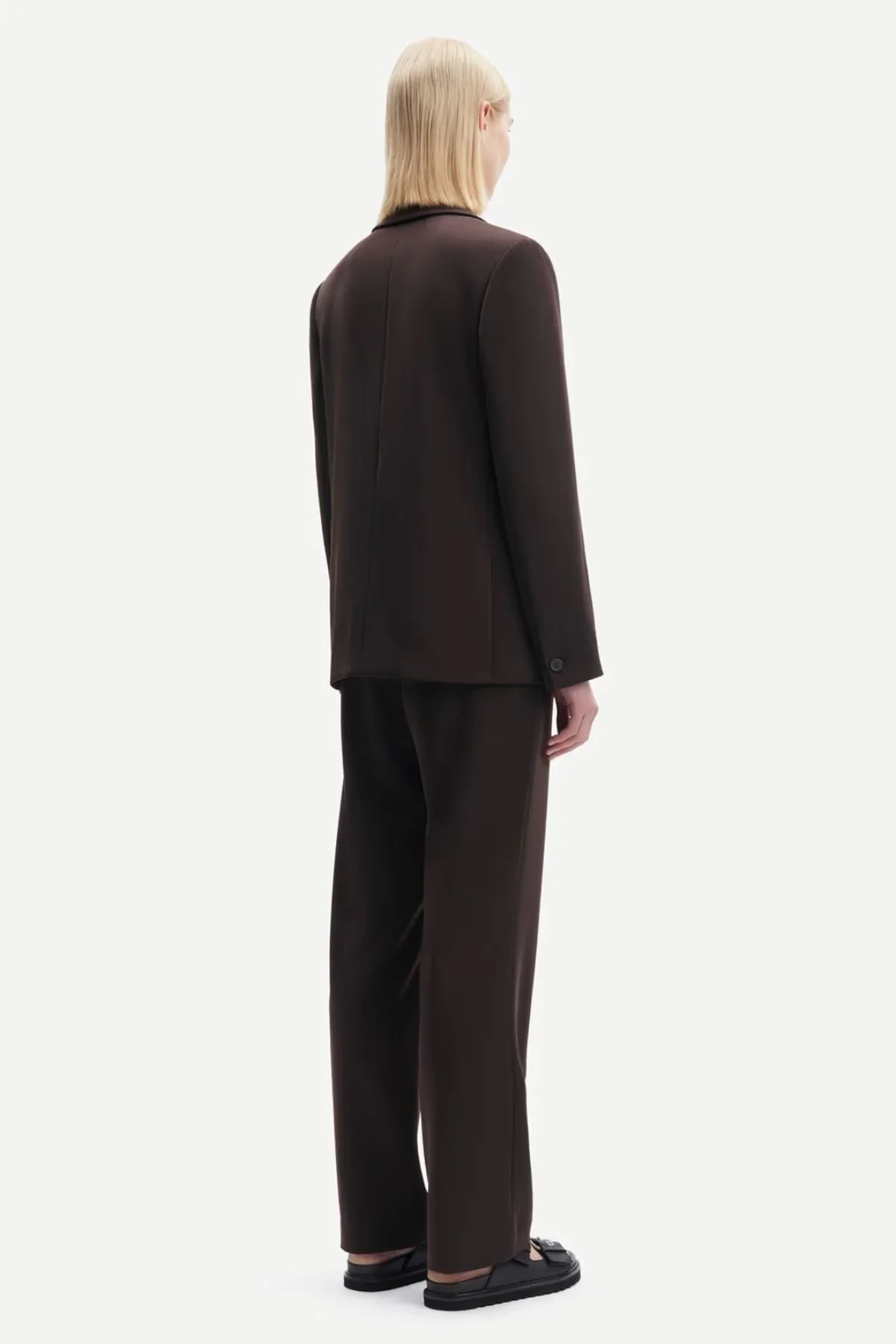 Samsøe Samsøe Hoys Pant - Mole - Image 4