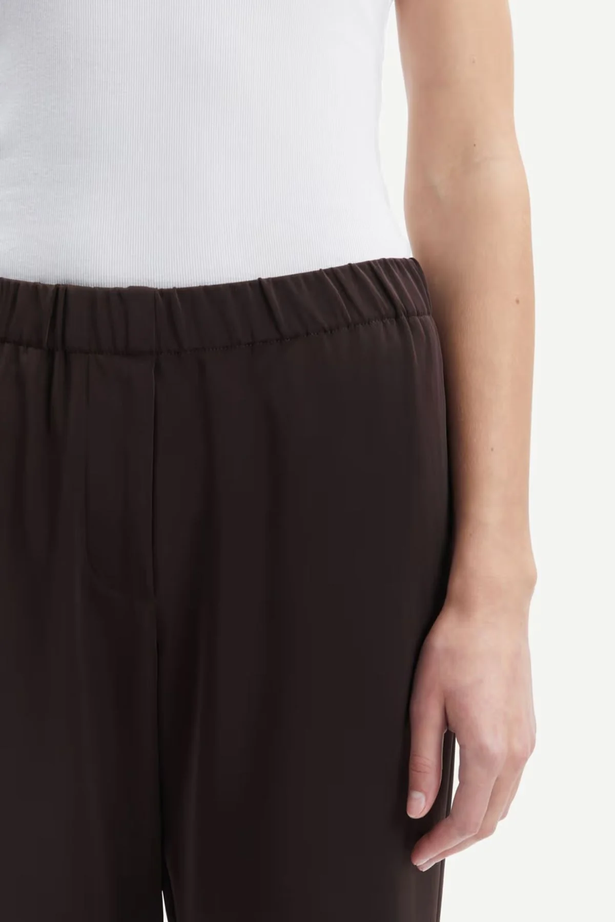 Samsøe Samsøe Hoys Pant - Mole - Image 5