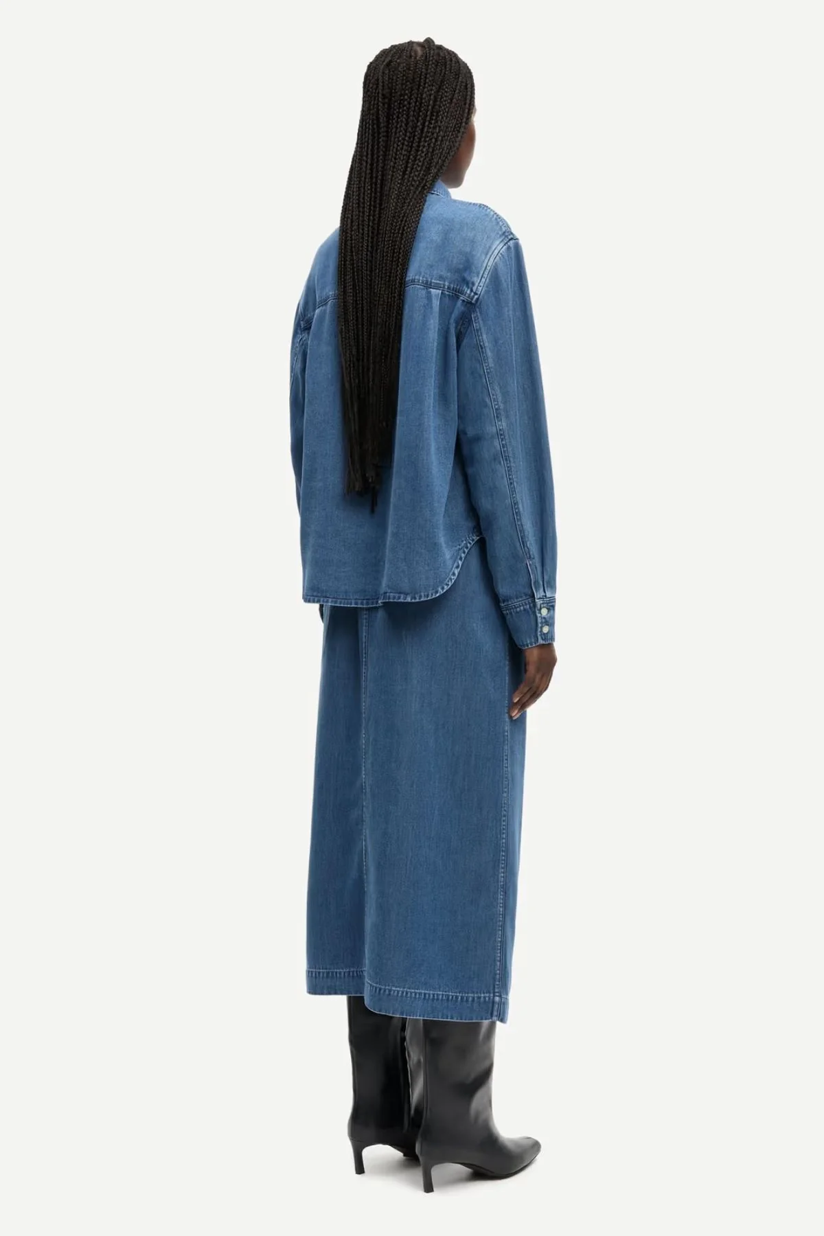 Samsøe Samsøe Sabexy Shirt - Blue - Image 3