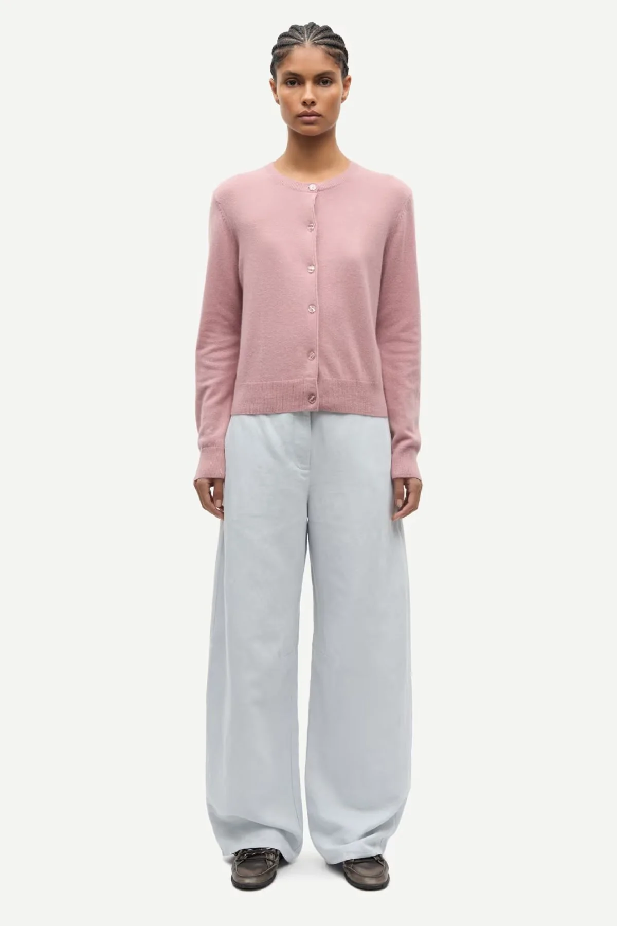 Samsøe Samsøe Saboston Cardigan - Orchid - Image 2