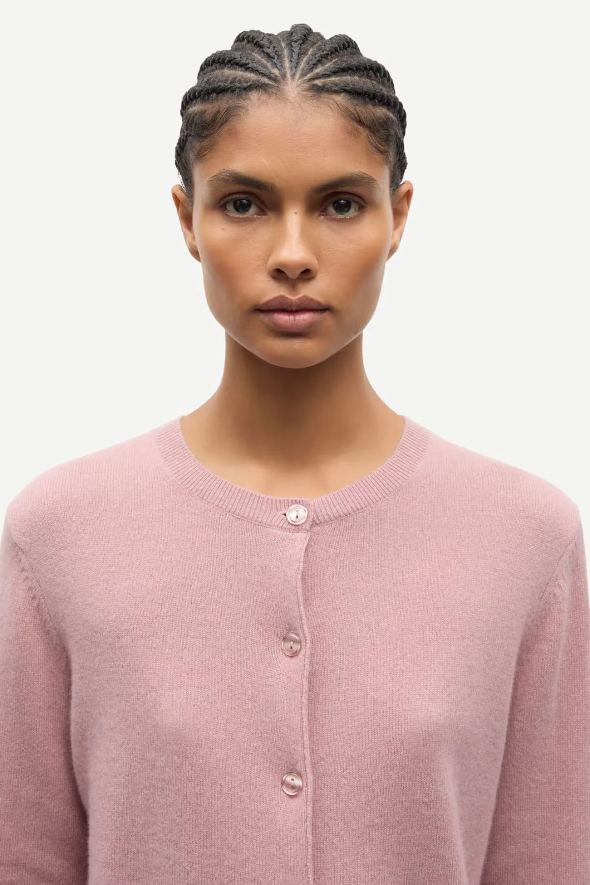 Samsøe Samsøe Saboston Cardigan - Orchid - Image 4