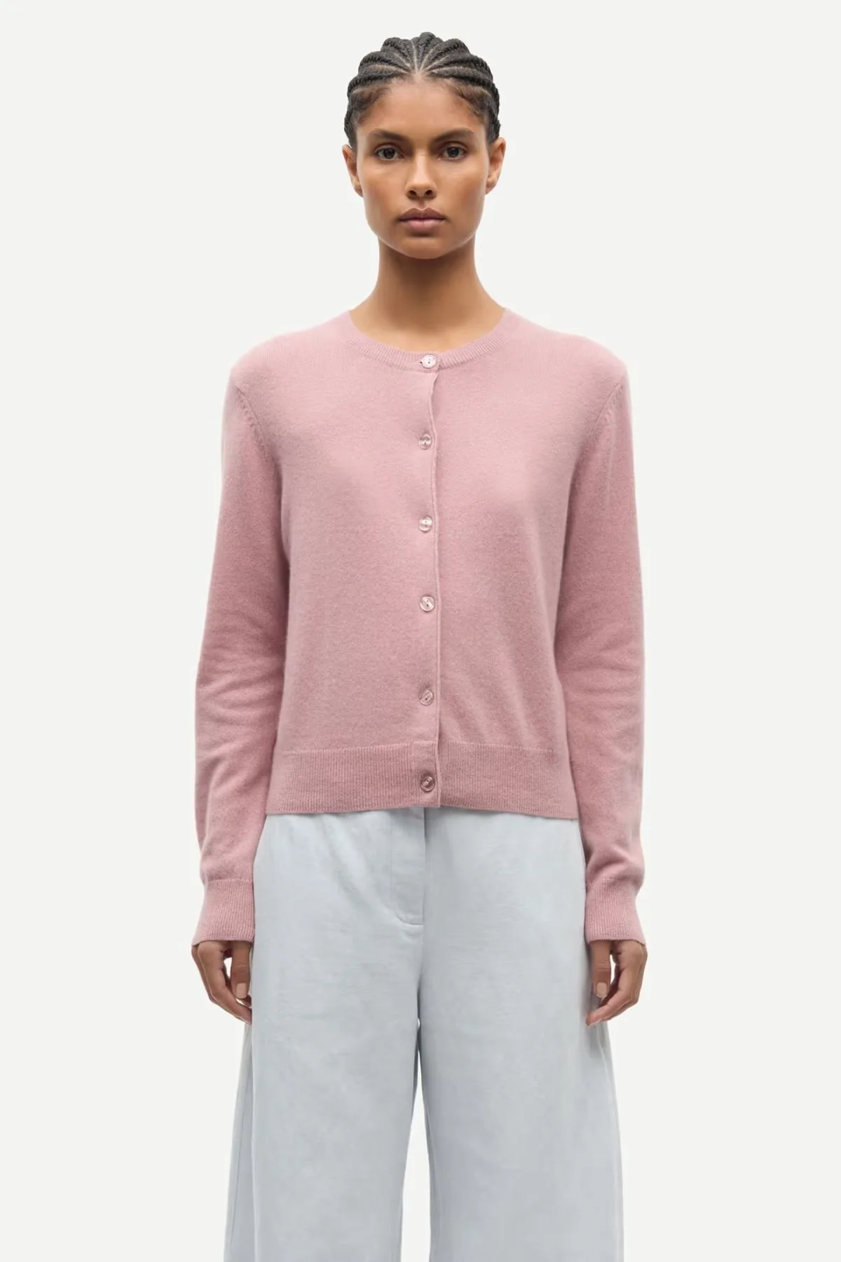 Samsøe Samsøe Saboston Cardigan - Orchid - Image 5