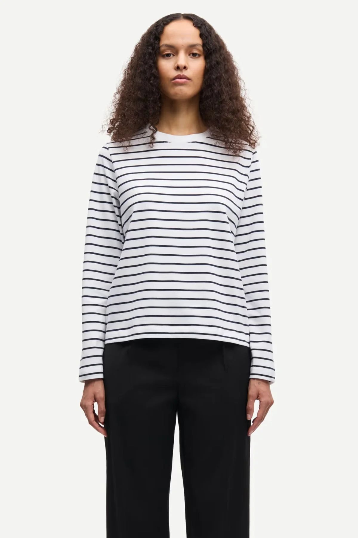 Samsøe Samsøe Sacamino LS T-shirt - Salute - Image 2