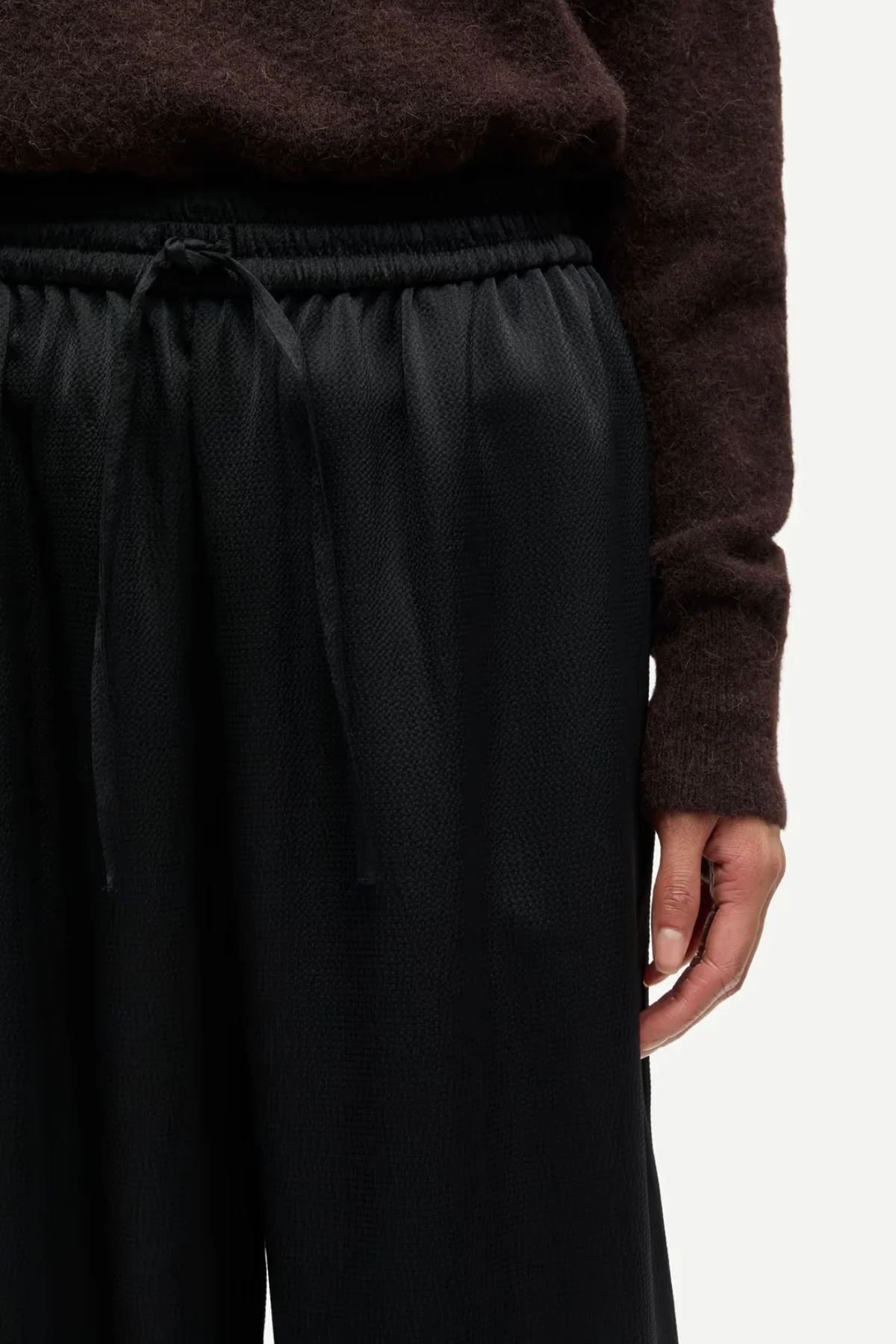 Samsøe Samsøe Sahelena Trousers - Black - Image 4
