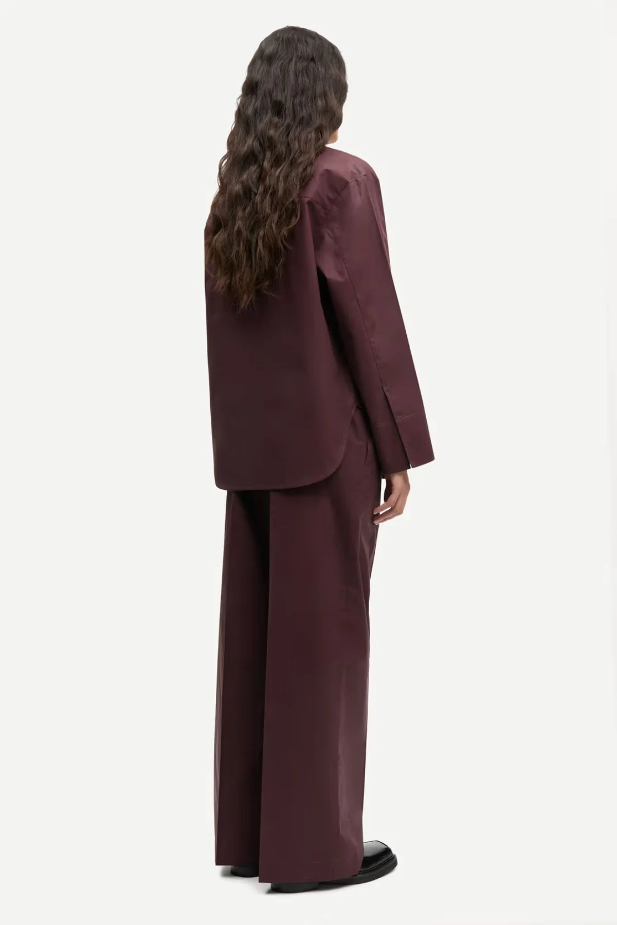 Samsøe Samsøe Sajulio Trousers - Fudge - Image 5