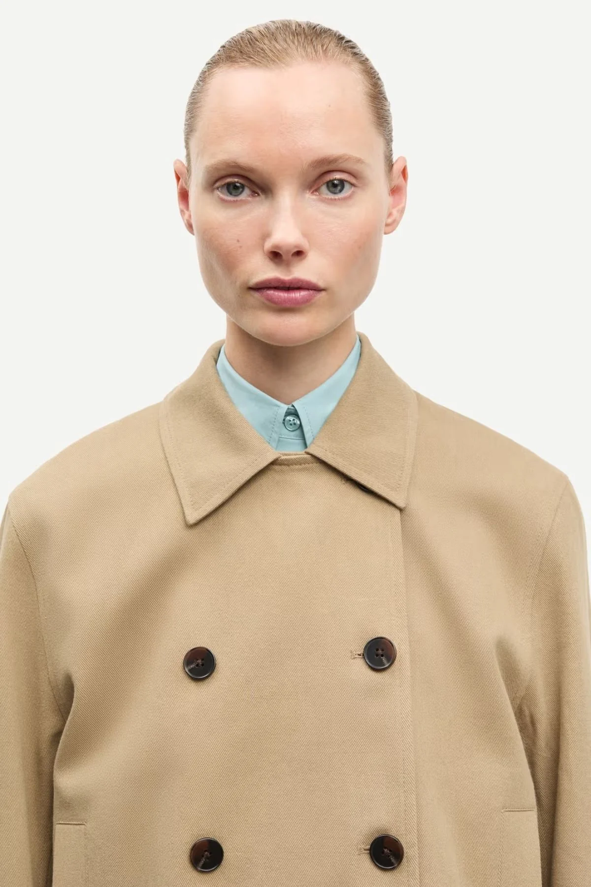 Samsøe Samsøe Sakit Jacket - Lead Grey - Image 6