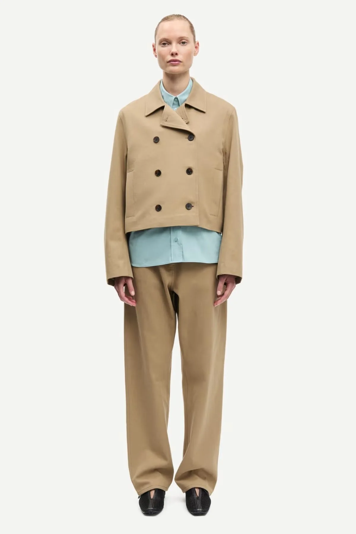 Samsøe Samsøe Sakit Jacket - Lead Grey - Image 8