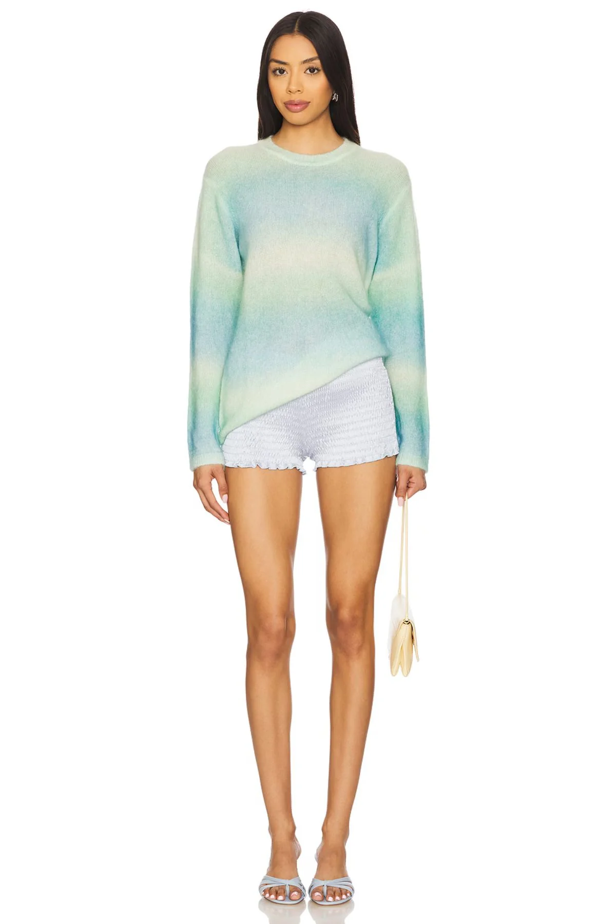 Samsøe Samsøe Salilou Sweater  - Mint Ombre - Image 4