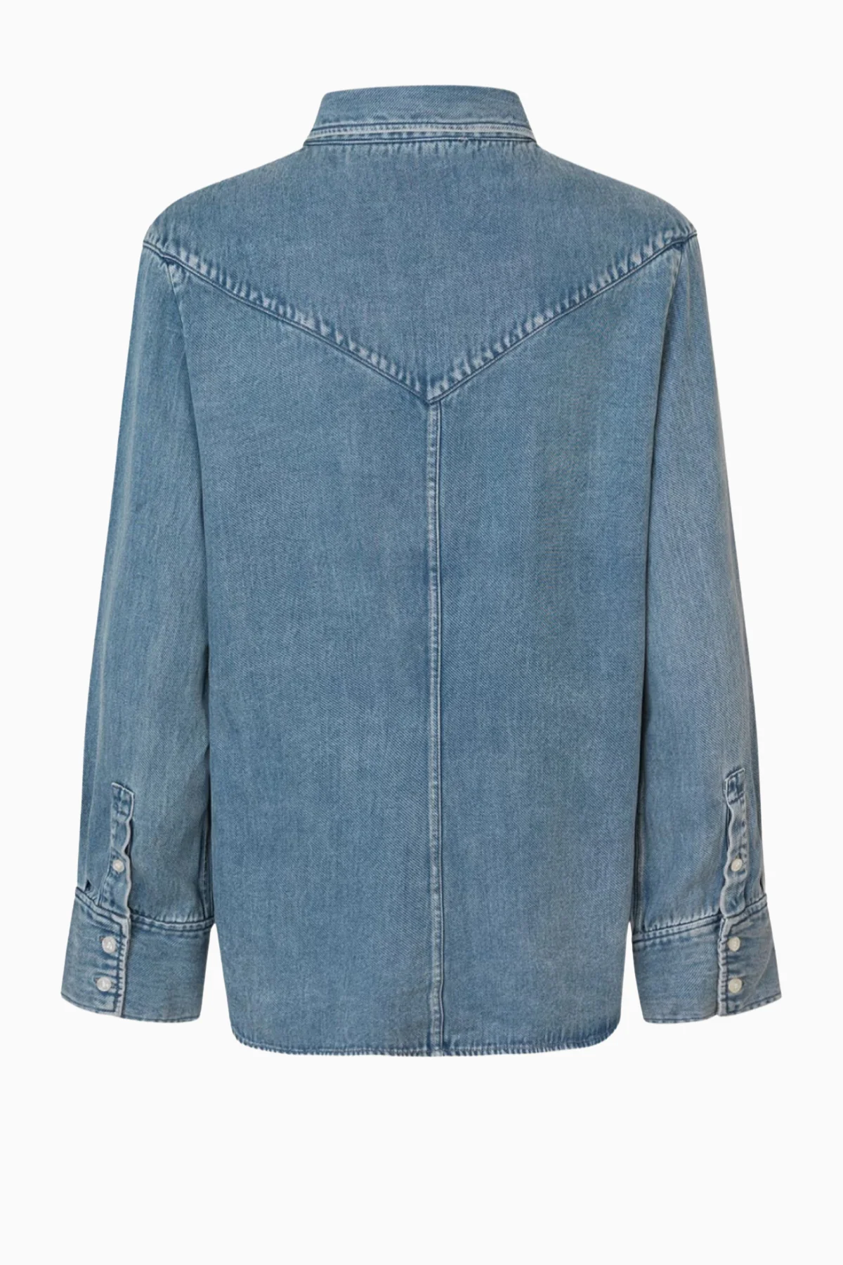 Samsøe Samsøe Samos Shirt - Denim Blue - Image 3