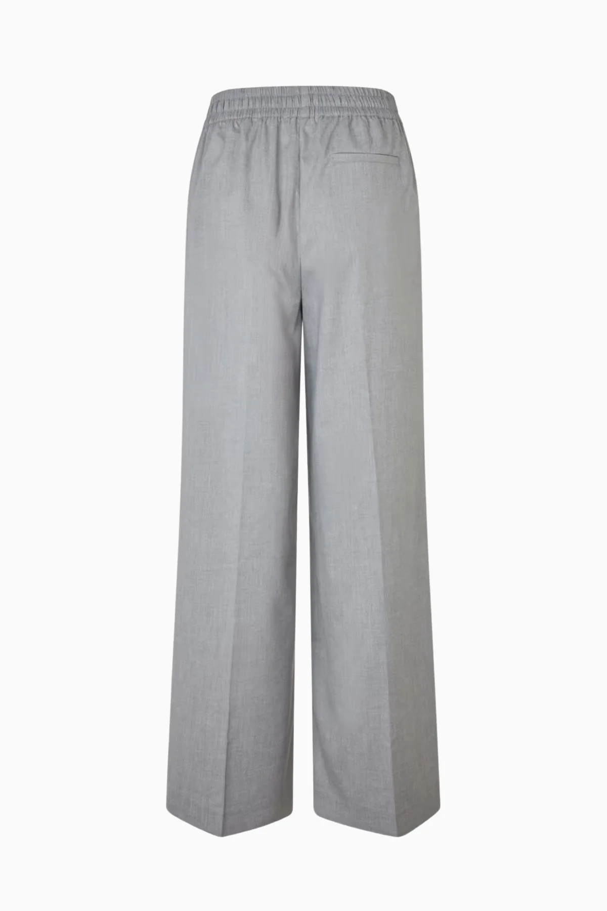 Samsøe Samsøe Sarila Trousers - Grey Melange - Image 3