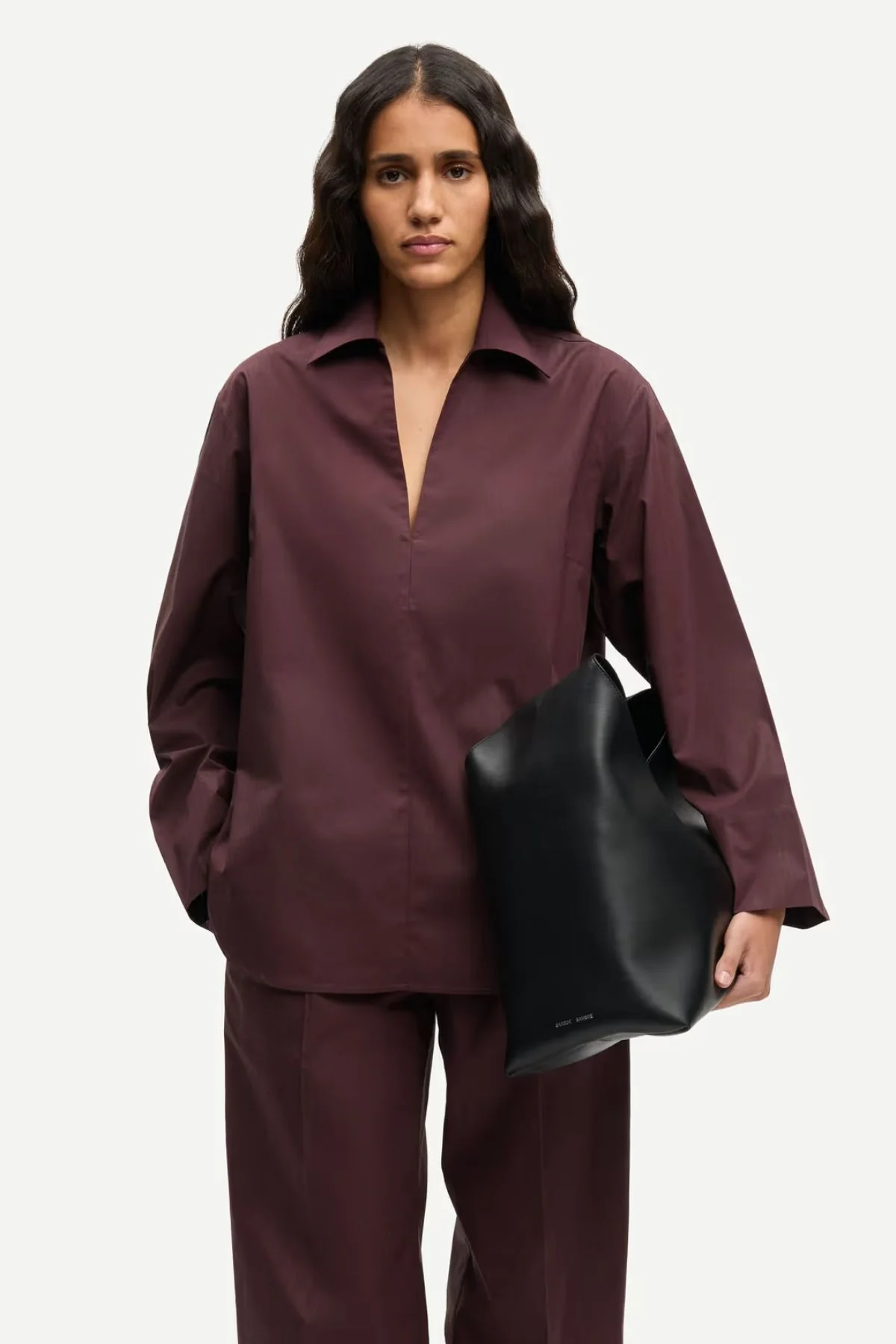 Samsøe Samsøe Sasully Blouse - Fudge - Image 2