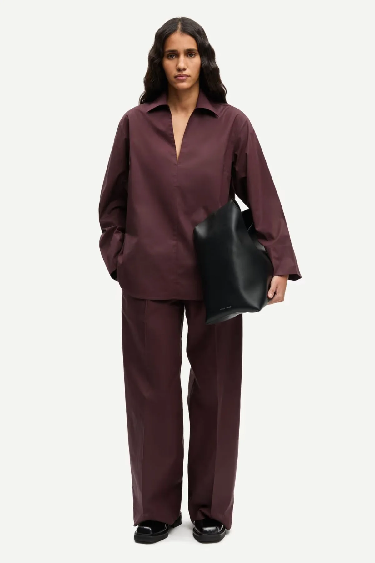 Samsøe Samsøe Sasully Blouse - Fudge - Image 6