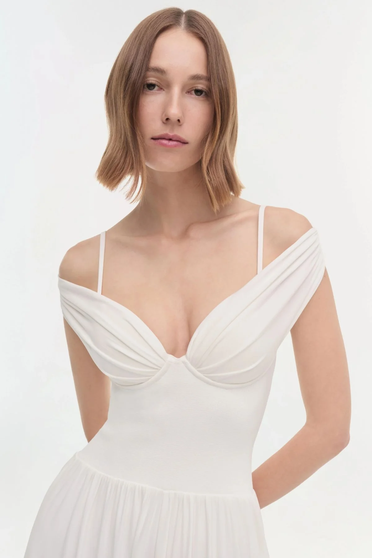 Simkhai Amarantha Dress - Ivory - Image 5