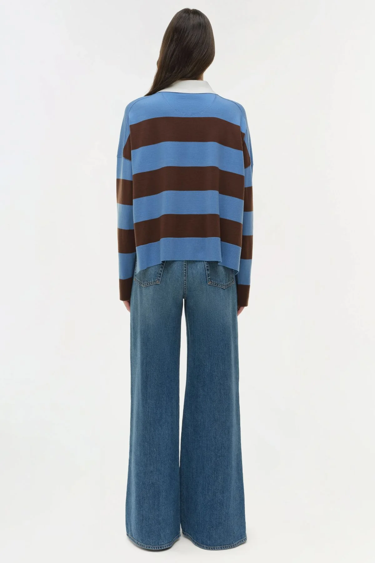 Simkhai Carson Rugby Polo - Horizon Stripe - Image 4