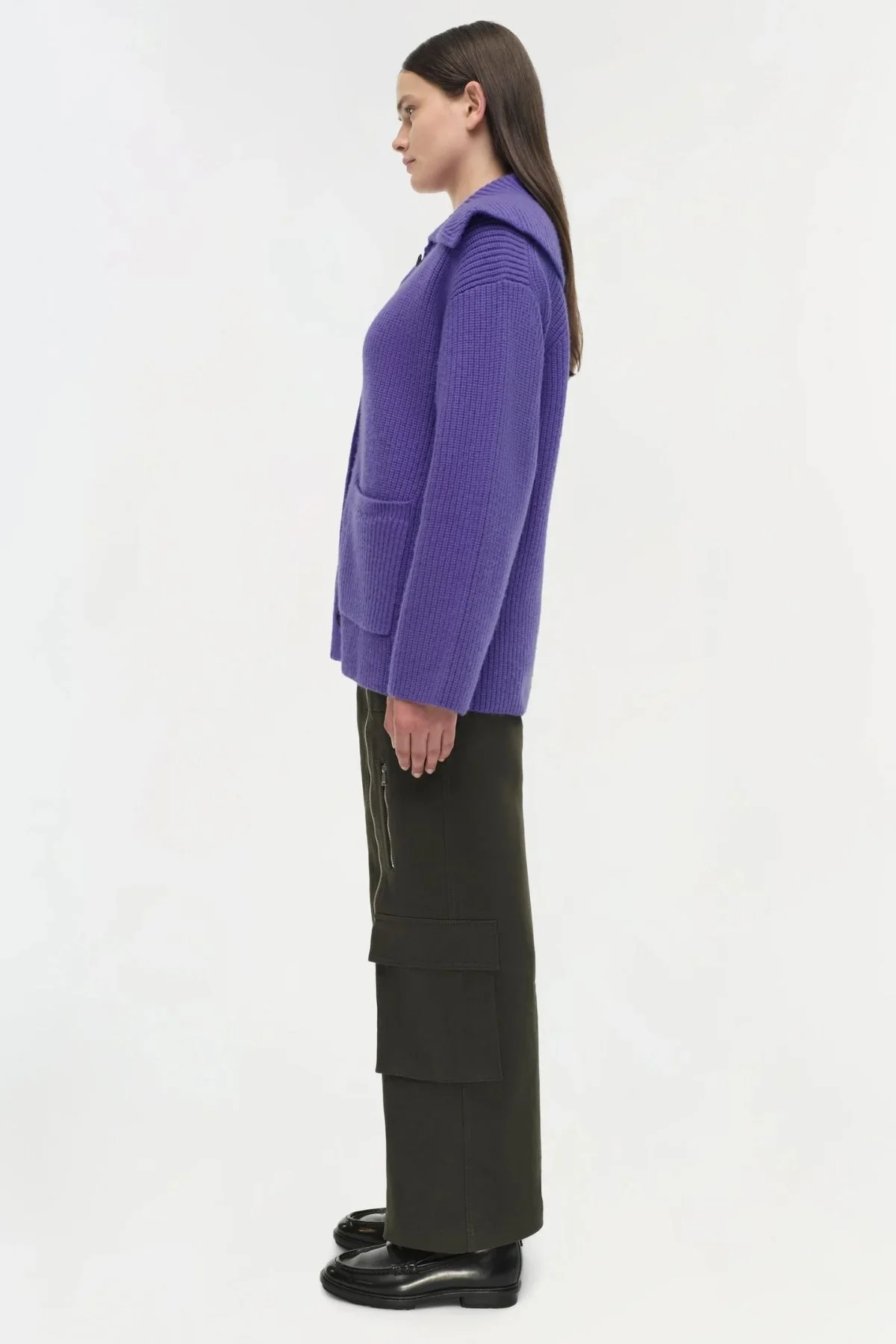 Simkhai Hollie Cardigan - Ultraviolet - Image 4