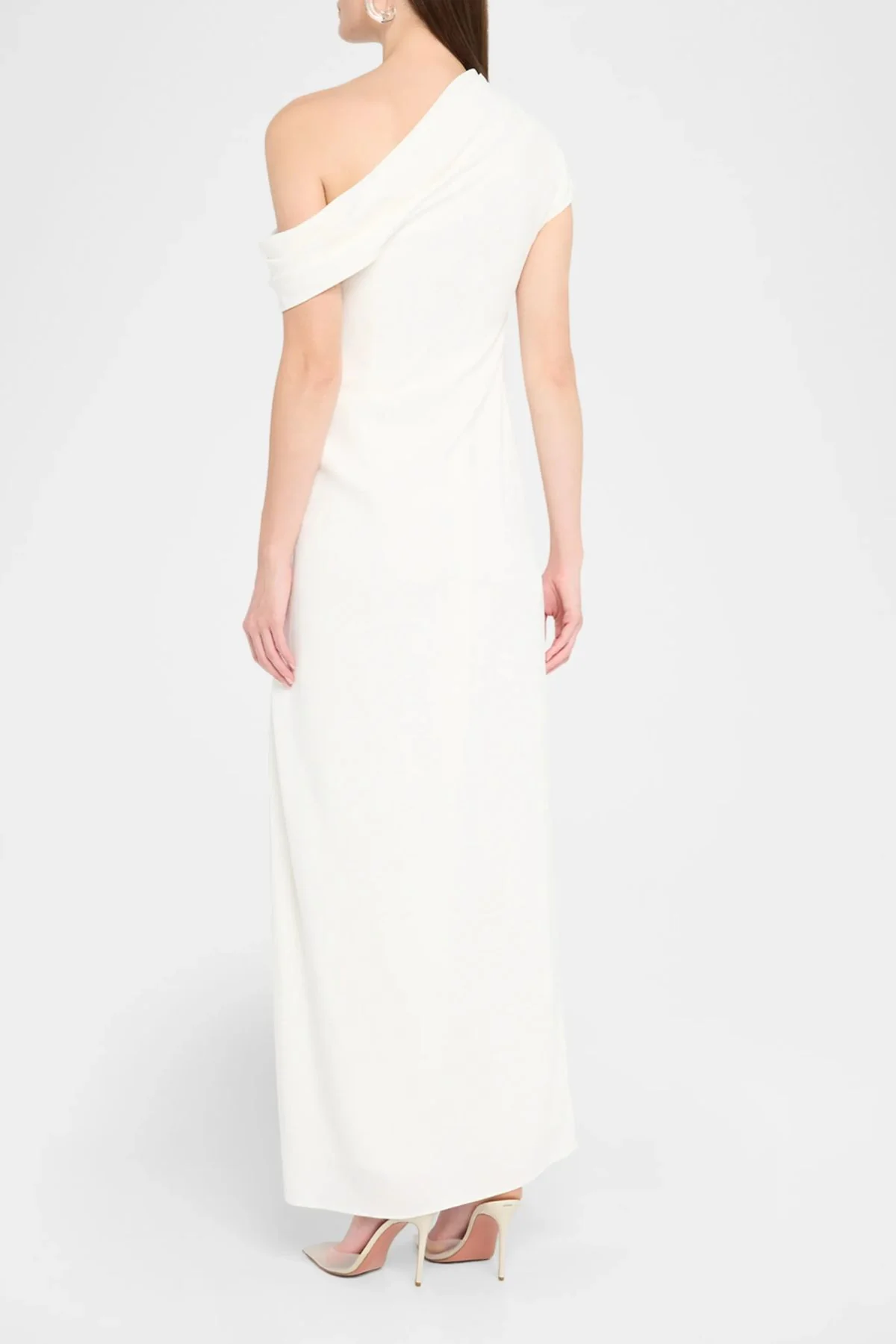 Simkhai Kally Draped Midi Dress - White - Image 3