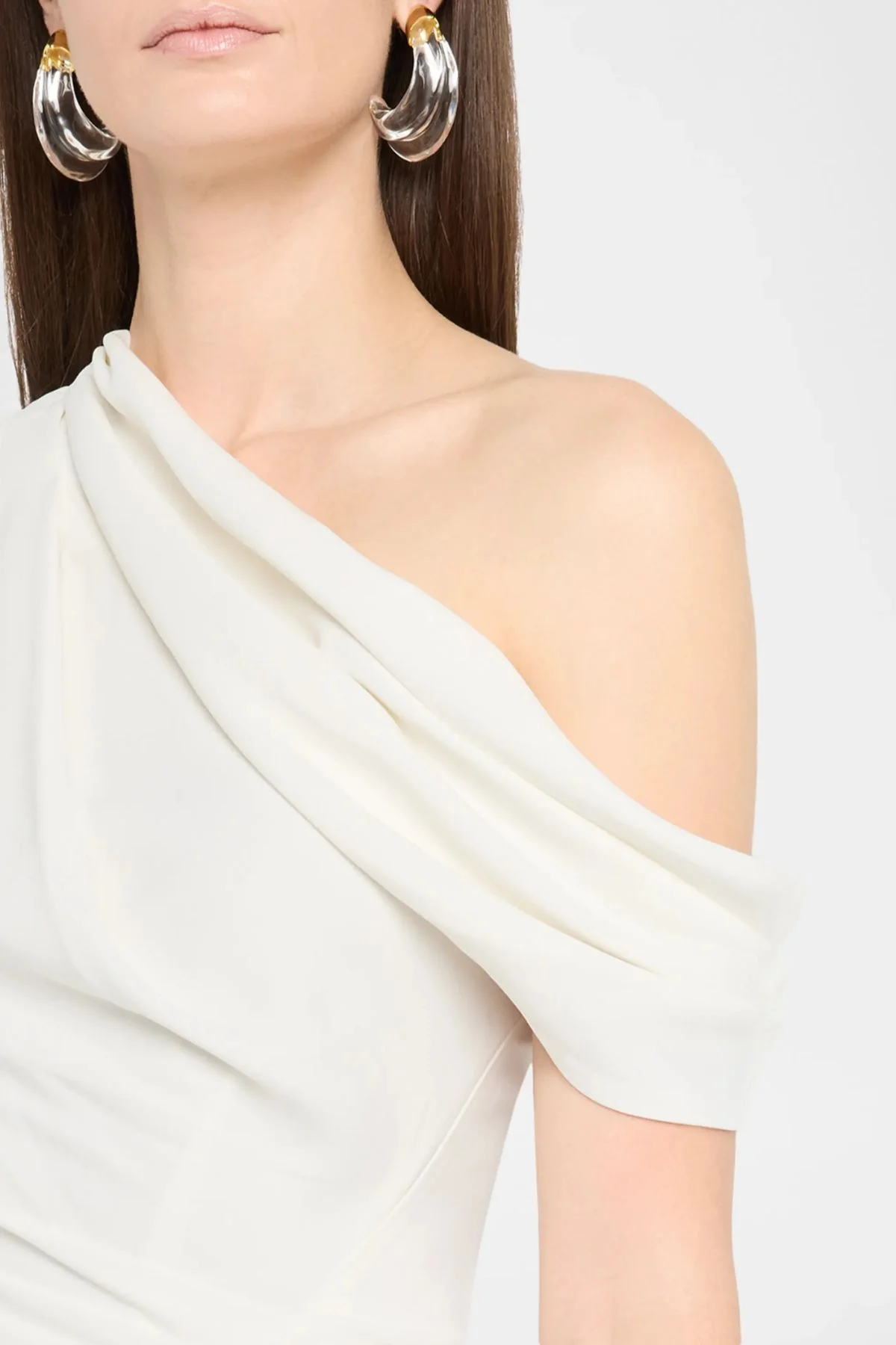 Simkhai Kally Draped Midi Dress - White - Image 4