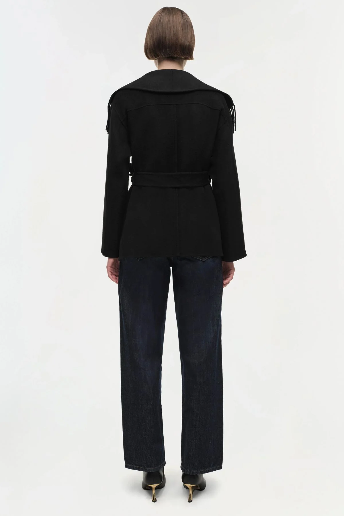 Simkhai Rowan Fringe Jacket - Black - Image 3