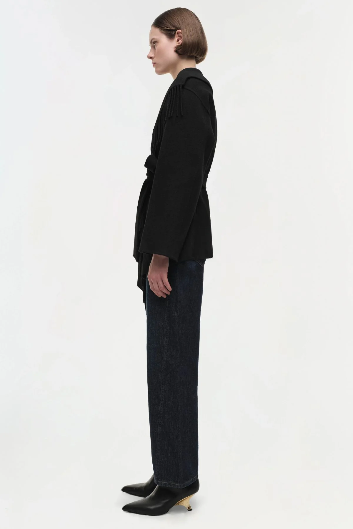 Simkhai Rowan Fringe Jacket - Black - Image 4