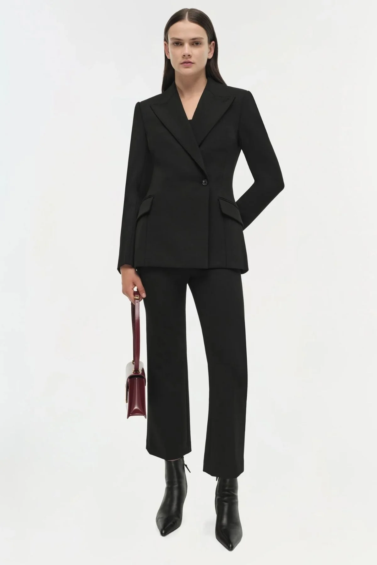 Simkhai Surabhi Hourglass Blazer - Black - Image 5