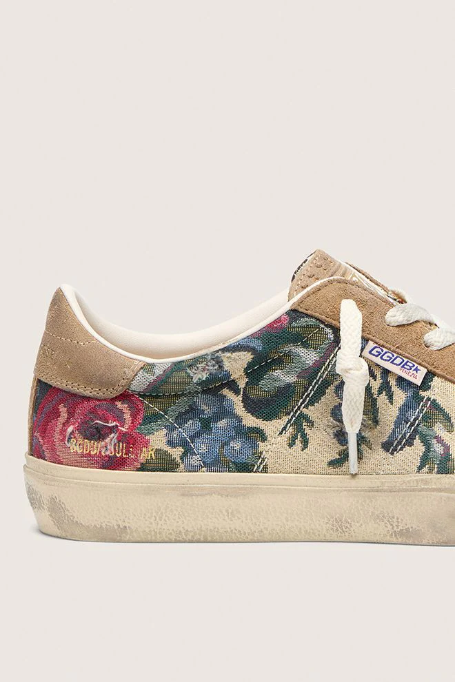 Golden Goose Soul Star Canvas - Multi/ Tobacco - Image 4