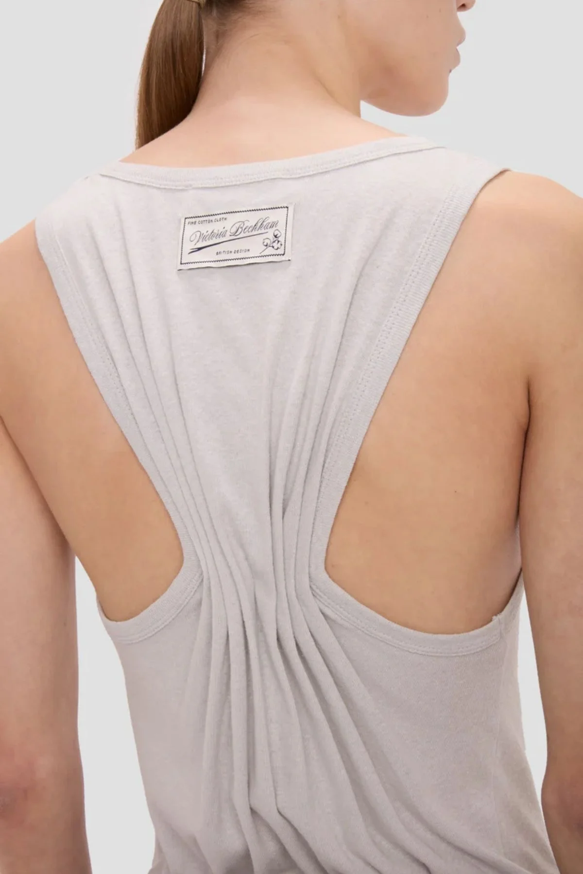Victoria Beckham Split Tank Top - Magnesium - Image 4
