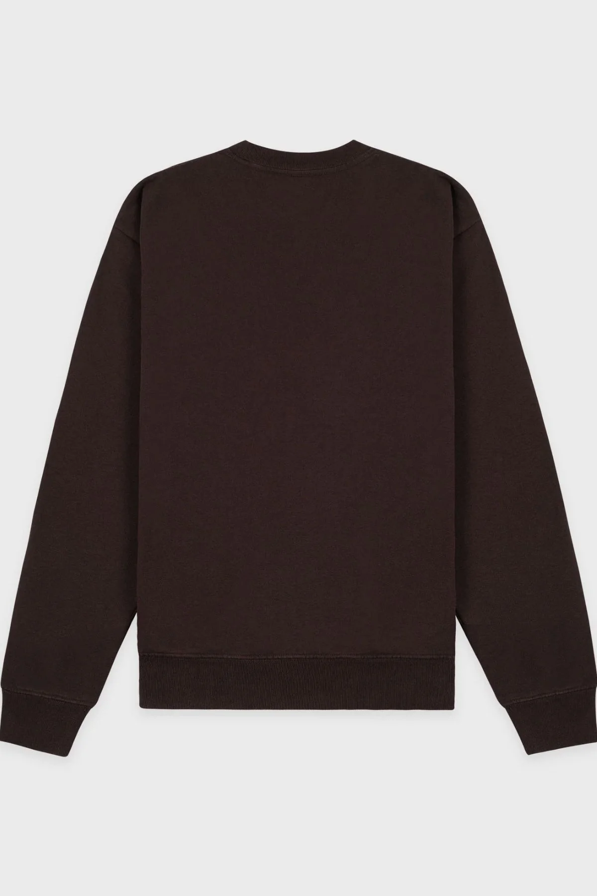 Sporty & Rich Bristol Crest 100th Sweatshirt - Chocolate/ Cream - Image 6