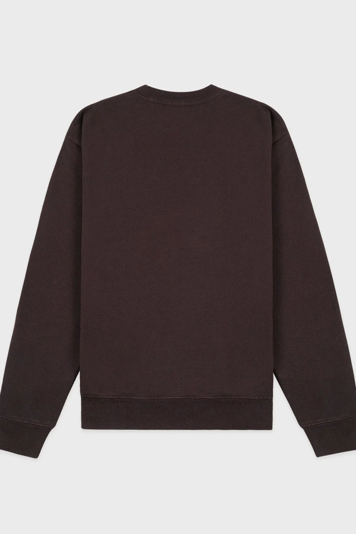 Sporty & Rich Oval Health Sweatshirt - Chocolate/ Cream - Image 5