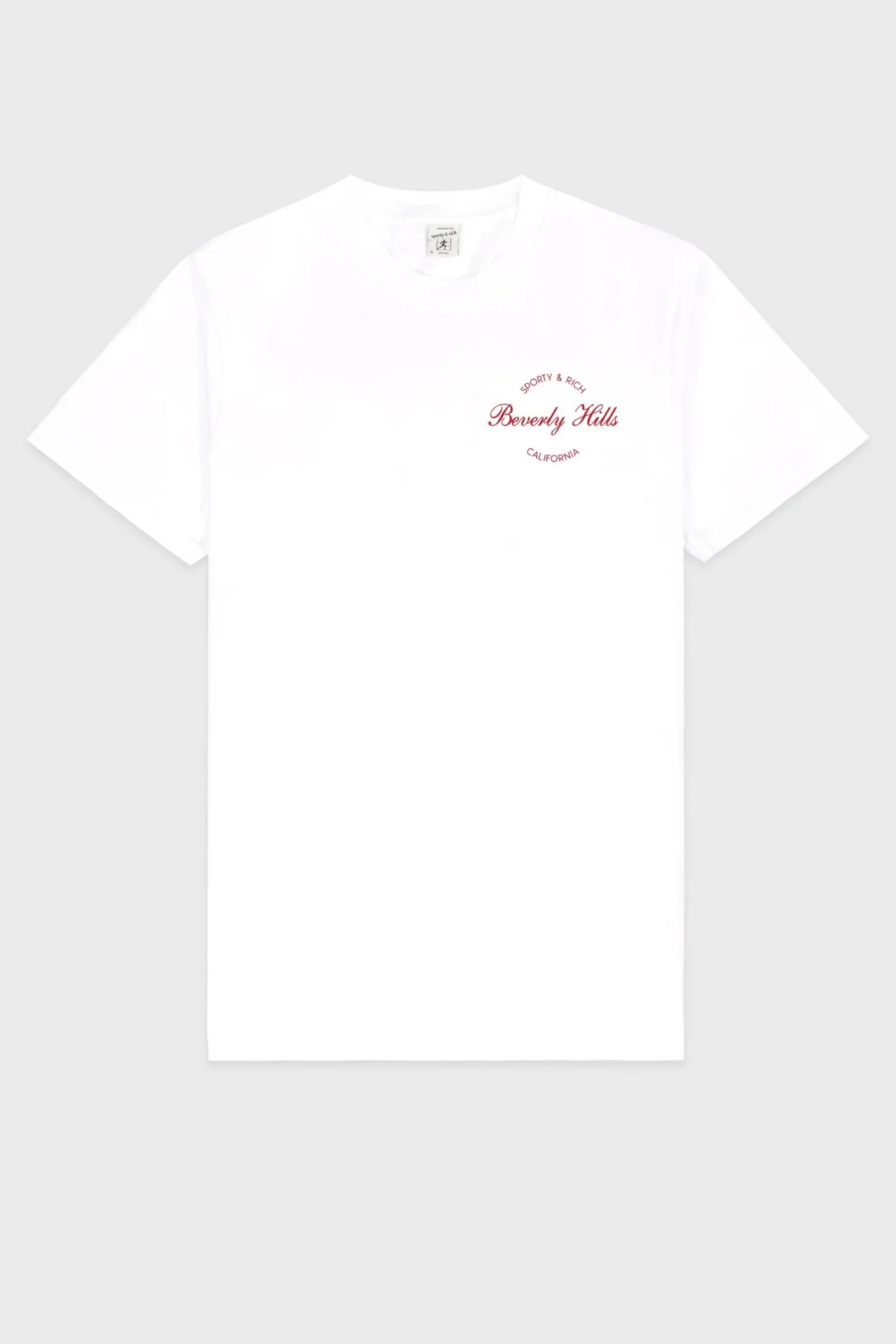 Sporty & Rich Beverly Script T-Shirt - White