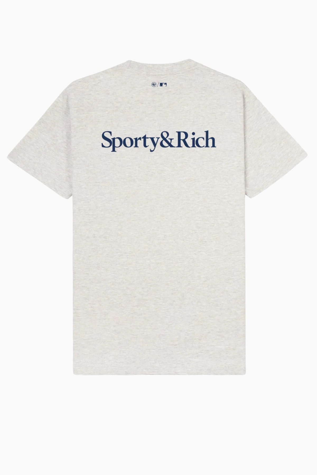 Sporty & Rich Dodgers Serif T-Shirt - Heather Grey - Image 2