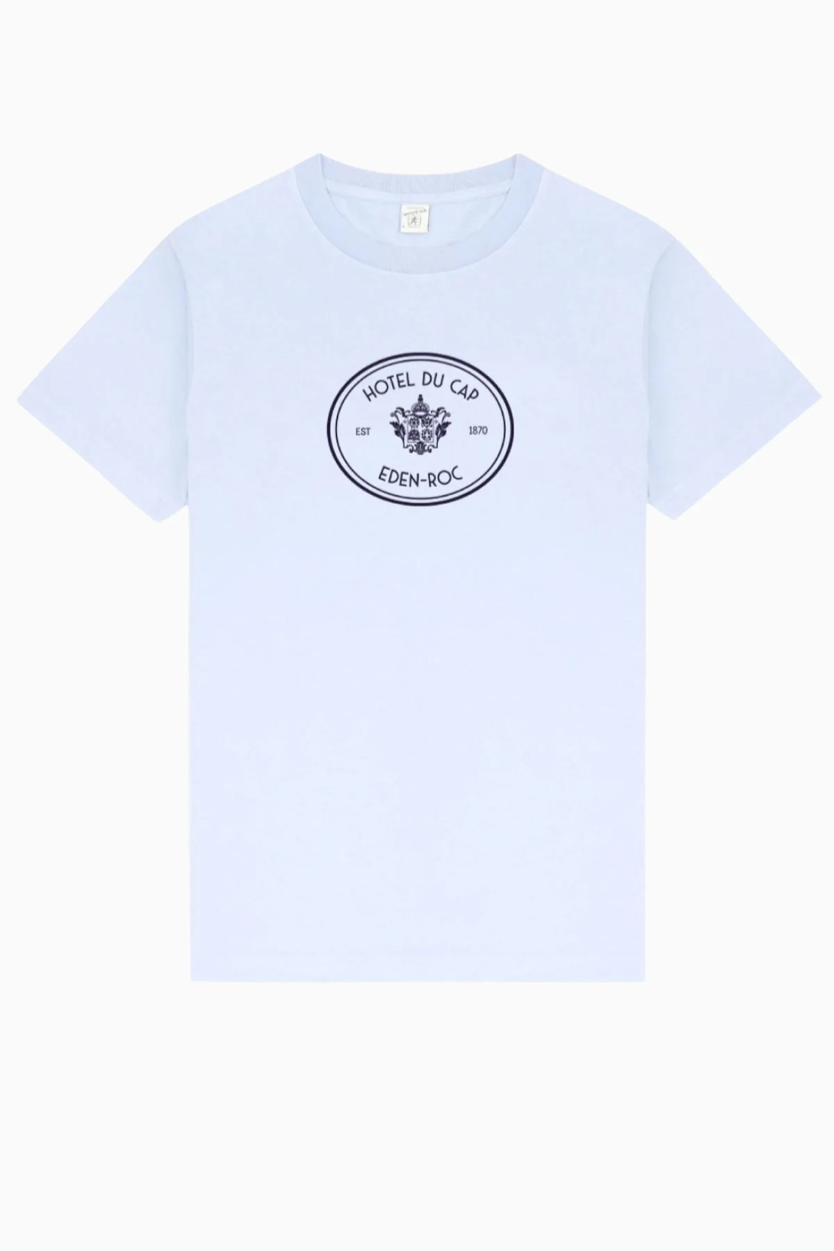 Sporty & Rich Eden Crest T-Shirt - Ciel