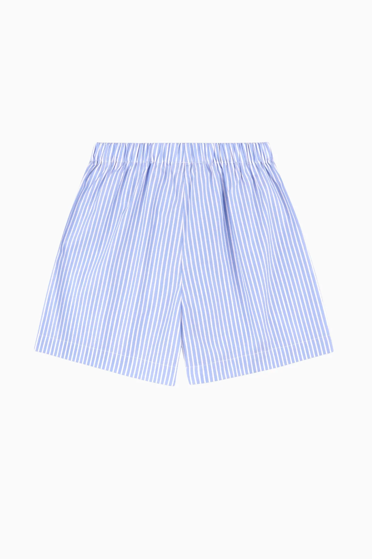 Sporty & Rich Eden Script Poplin Short - Stripe