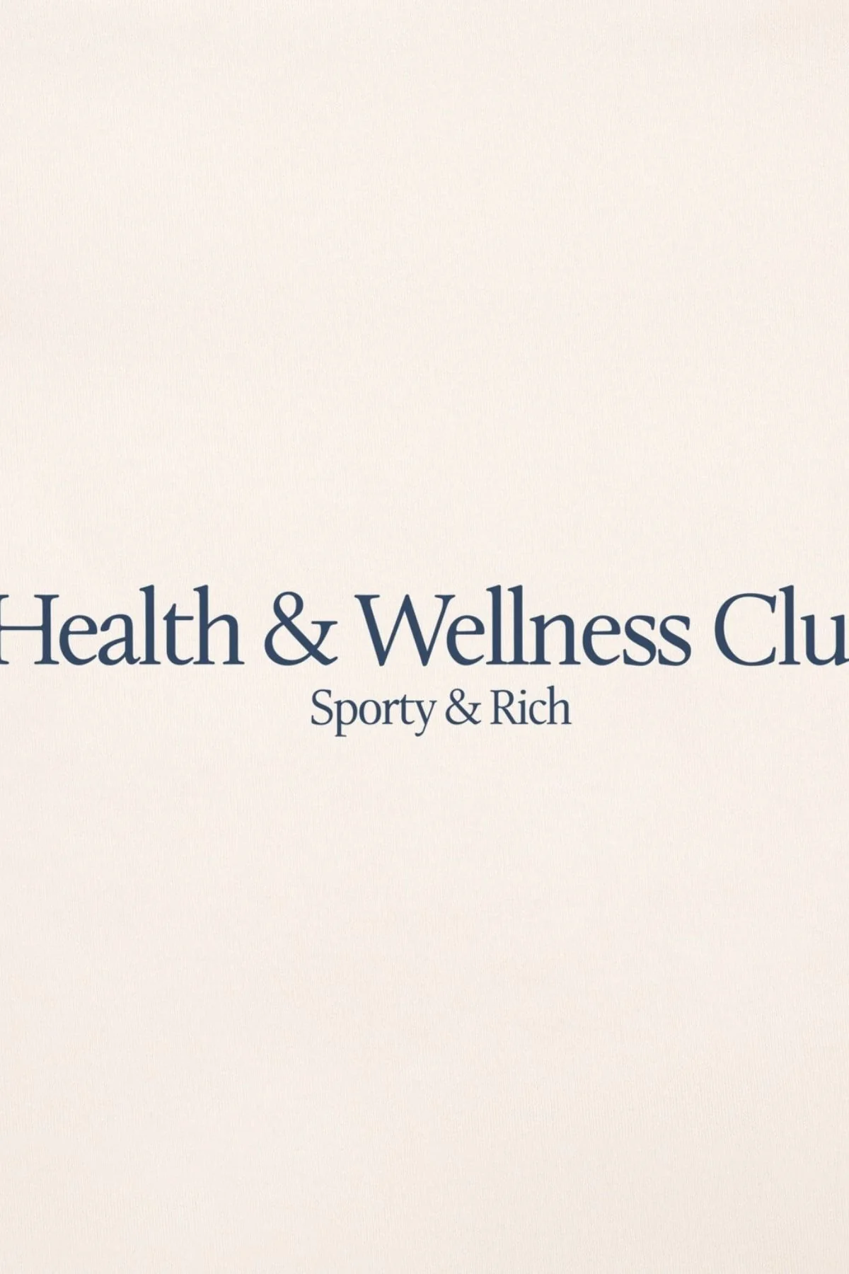 Sporty & Rich H&W Crest Sweatpant - Cream - Image 7