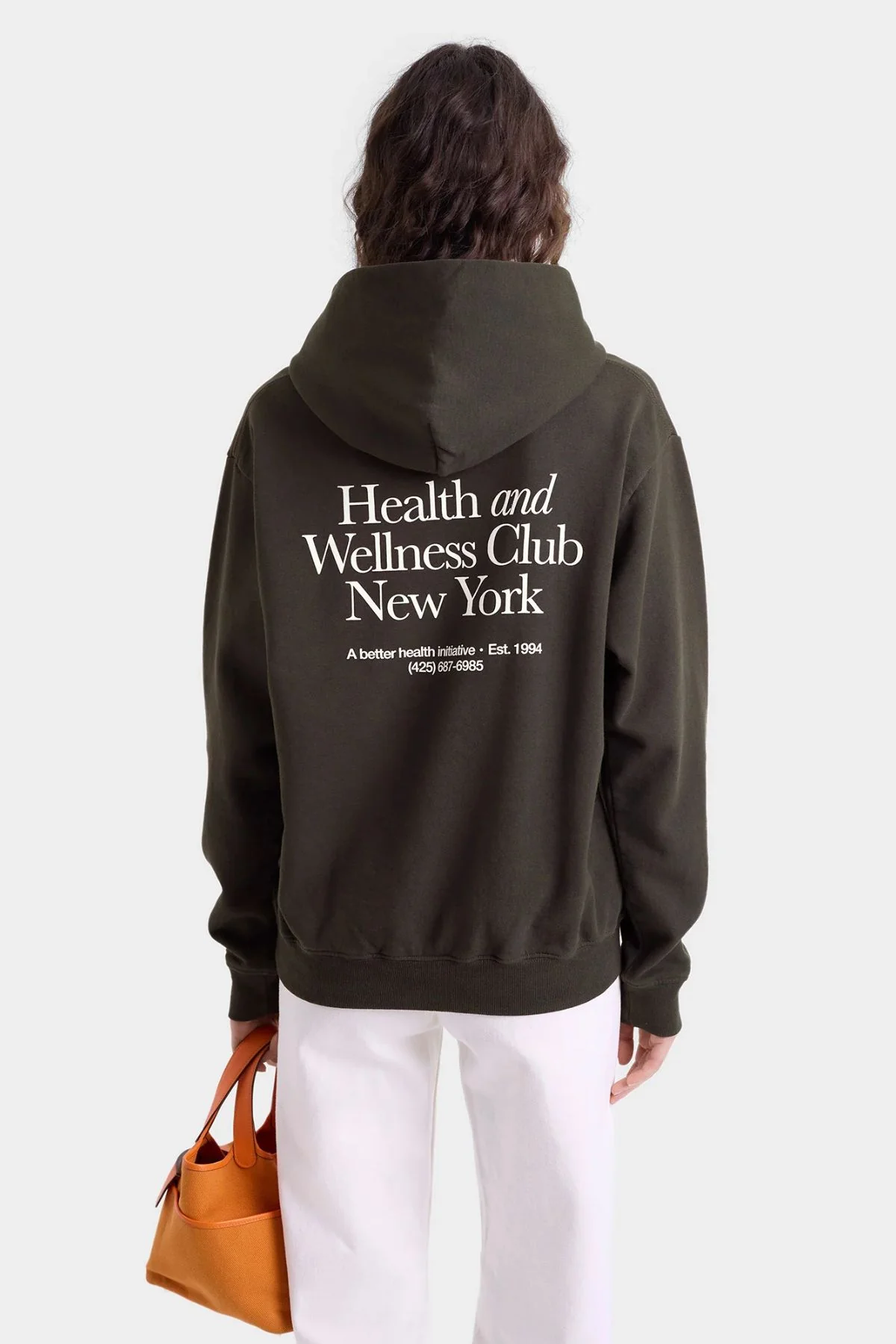 Sporty & Rich HWCNY Hoodie - Faded Black - Image 4