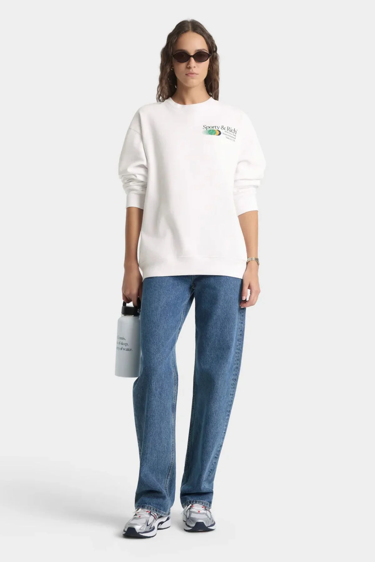 Sporty & Rich Invitational Crewneck - White - Image 3