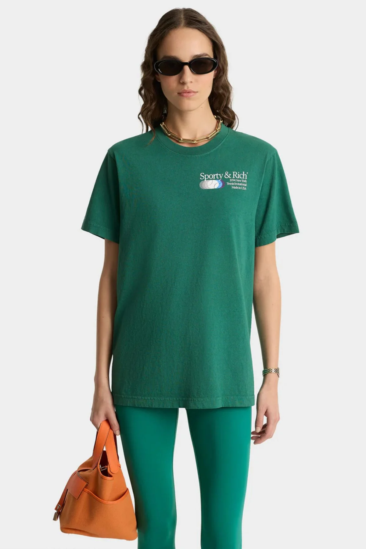 Sporty & Rich Invitational T-Shirt - Alpine - Image 2